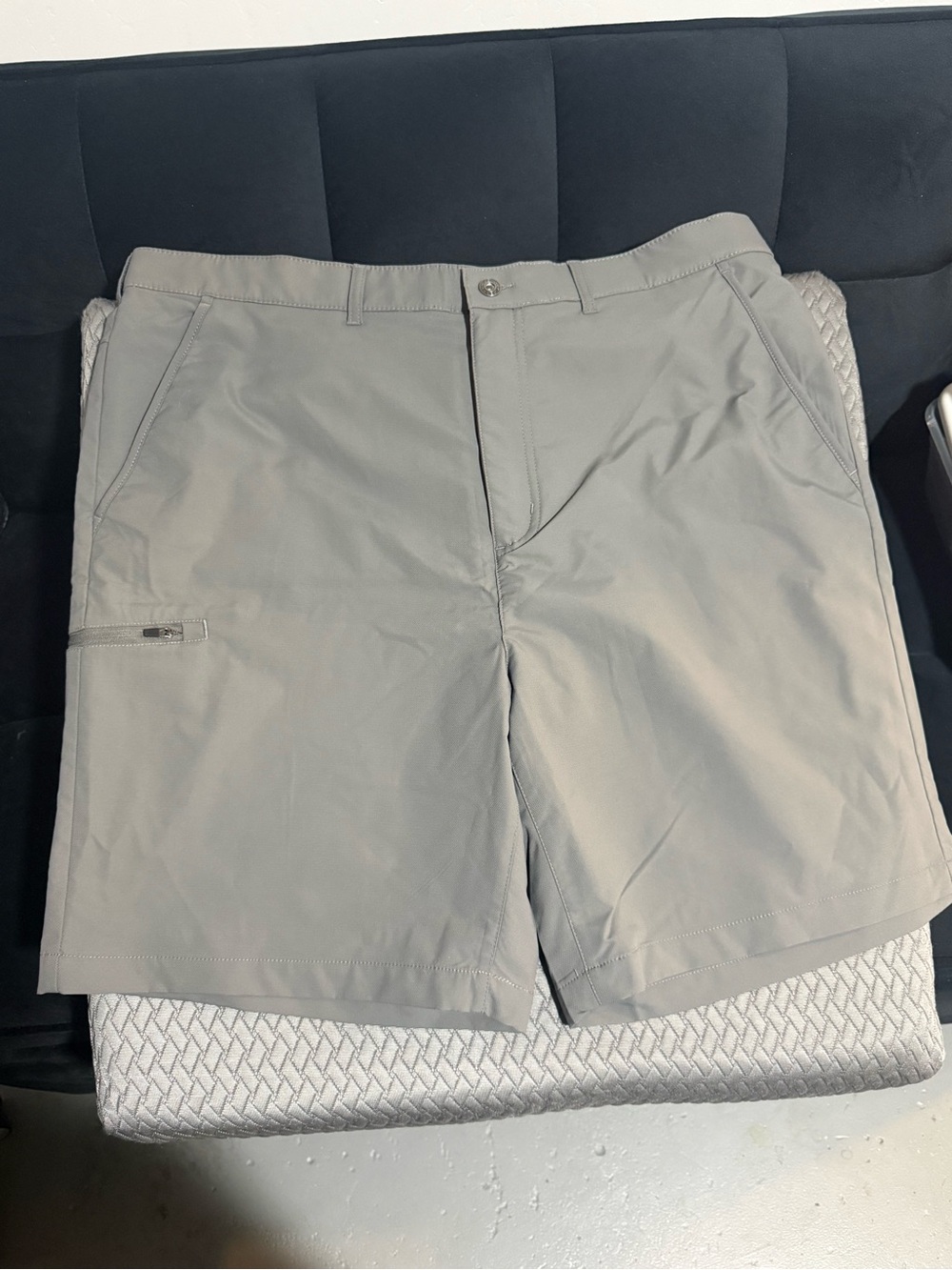 Men's Gray Performance Shorts - Lightweight Everyday Shorts